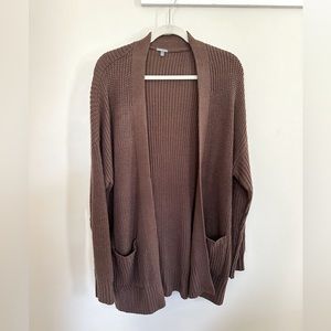 Charlotte Russe Brown Cardigan Sweater